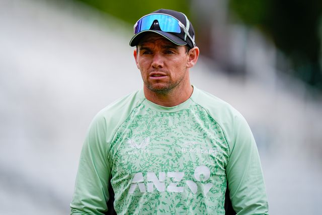 New Zealand captain Tom Latham in the pre-game warm up session during the 3rd Rothesay Test Match Day 5 match England vs New Zealand at Trent Bridge, Nottingham, United Kingdom on 29 June 2026

(Photo by Maynard Manyowa/News Images)