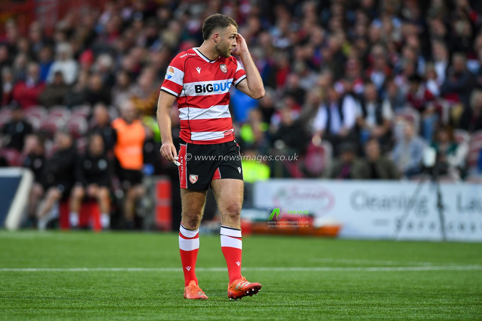  Max Llewellyn of Gloucester Rugby during the Gallagher Premiership match Gloucester vs Sale Sharks at Kingsholm Stadium, Gloucester, United Kingdom on 08 May 2026

(Photo by Alex Williamson/News Images)