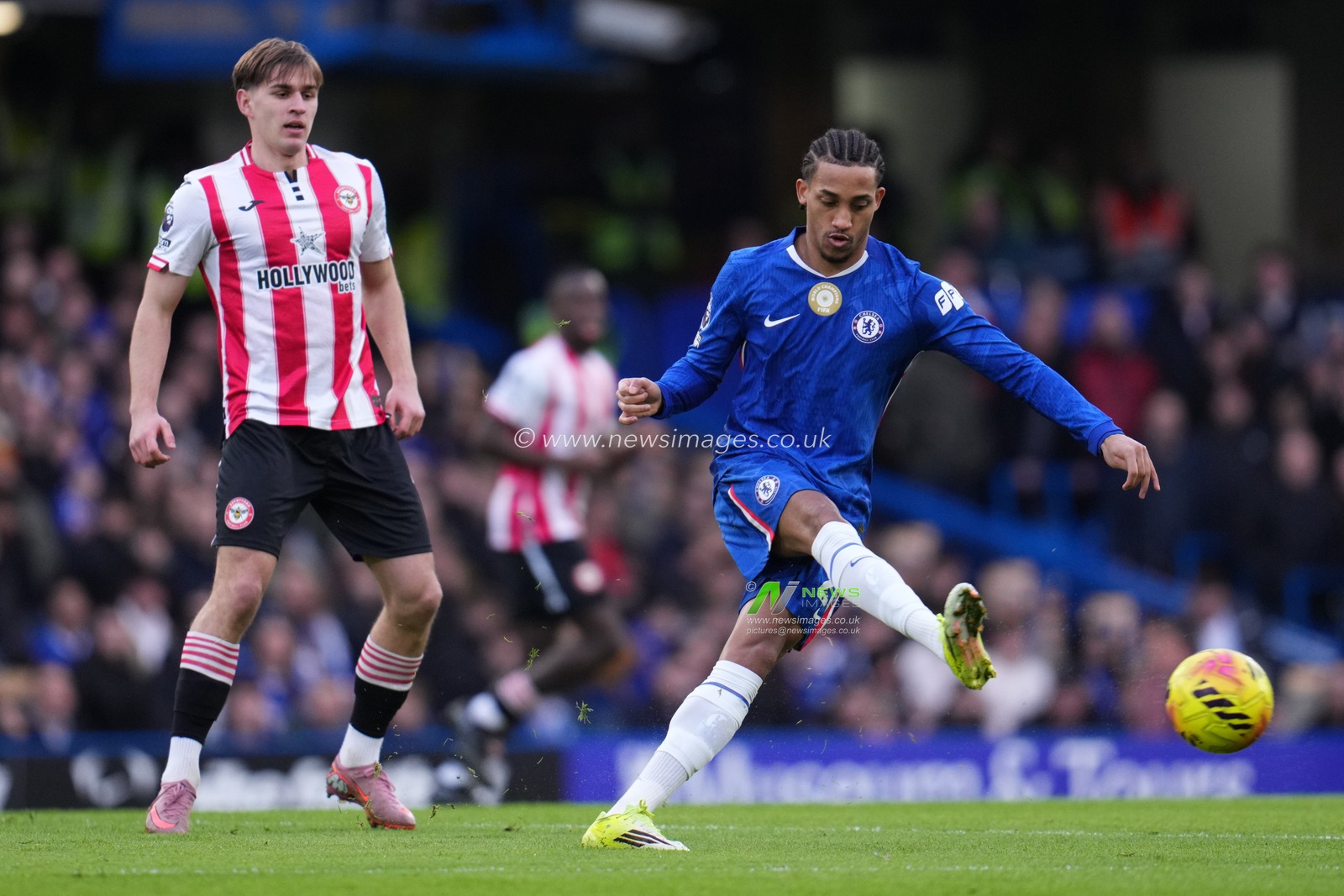 Joao Pedro of Chelsea during the Premier League match Chelsea vs Brentford at Stamford Bridge, London, United Kingdom, 17th January 2026

(Photo by Harvey Murphy/News Images)