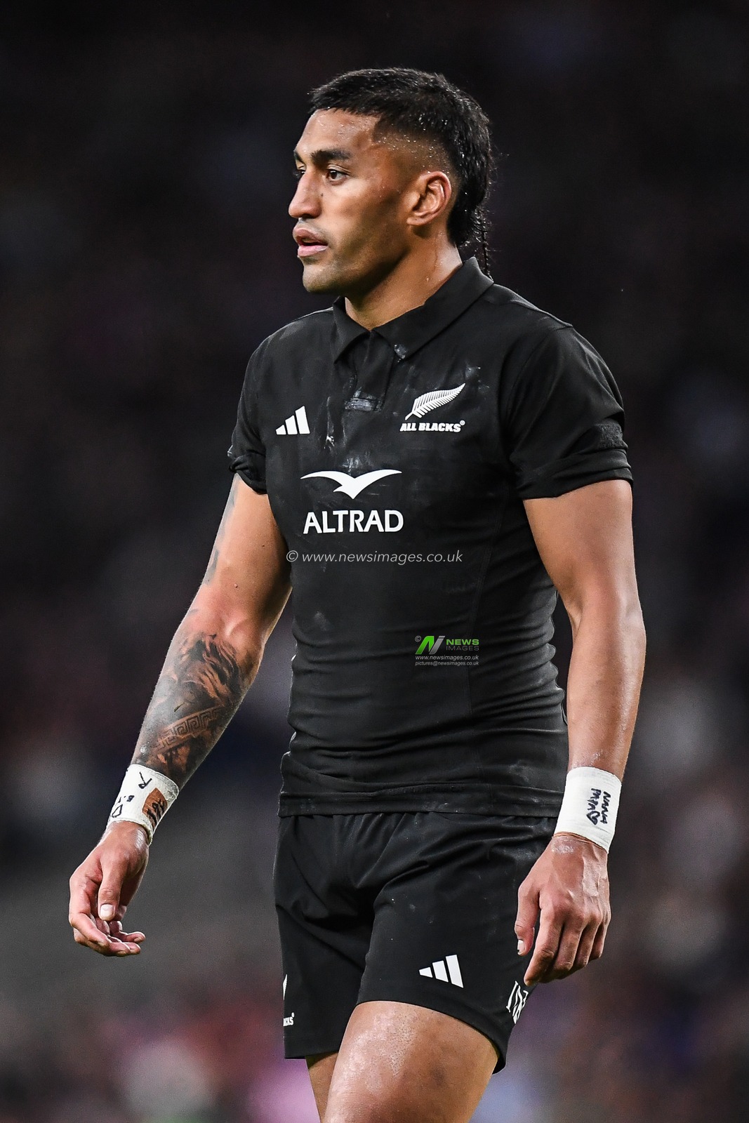 Rieko Ioane of New Zealand during the International match South Africa vs New Zealand at Twickenham Stadium, Twickenham, United Kingdom, 25th August 2023

(Photo by Mike Jones/News Images)