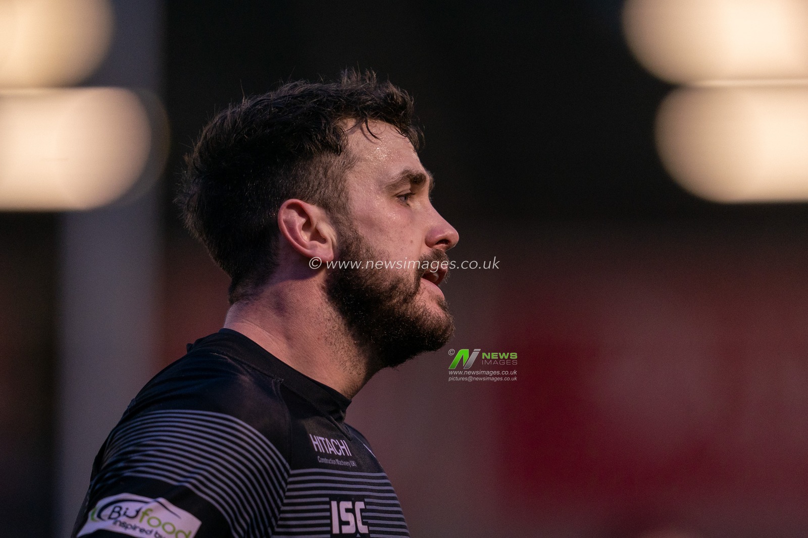 Newcastle Falcons's Alex Dunbar

3rd February 2019, A J Bell Stadium, Sale, England;  Premiership Rugby Cup, Sale Sharks vs Newcastle Falcons 

Credit: Terry Donnelly/News Images