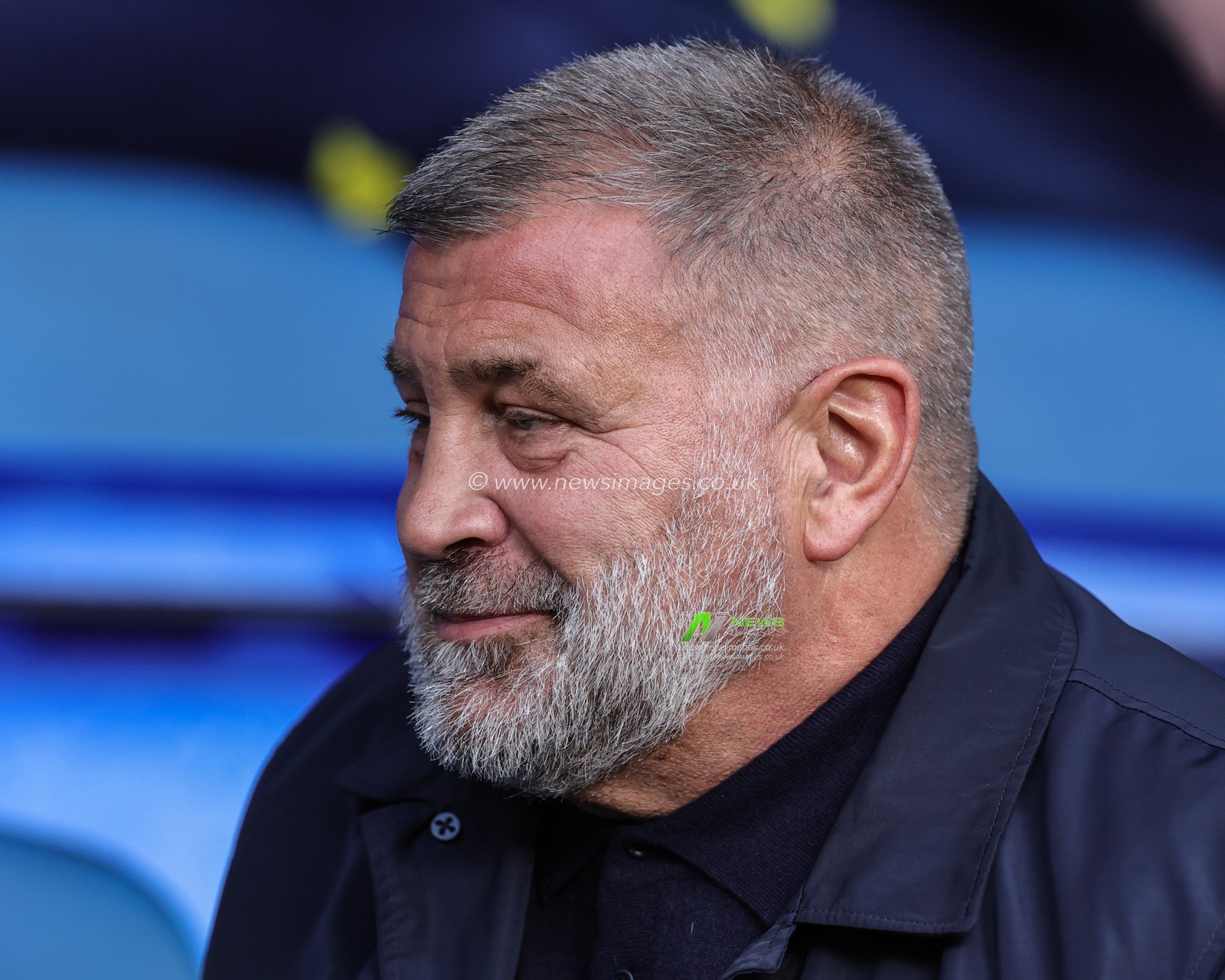Shaun Wane England rugby league head coach being interviewed by Sky Sports Rugby League during the Betfred Super League Round 9 match Warrington Wolves vs Wigan Warriors at Halliwell Jones Stadium, Warrington, United Kingdom, 14th April 2023

(Photo by Mark Cosgrove/News Images)