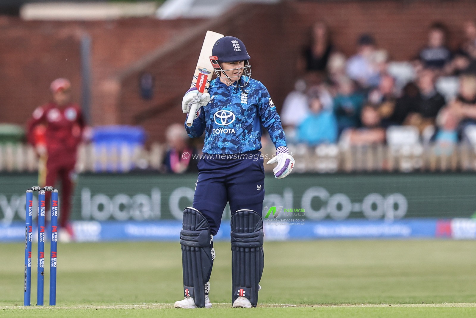 Tammy Beaumont of England during the Metro Bank One Day International match England Women vs West Indies Women at Derbyshire County Cricket Club, Derby, United Kingdom, 30th May 2025

(Photo by Alfie Cosgrove/News Images)