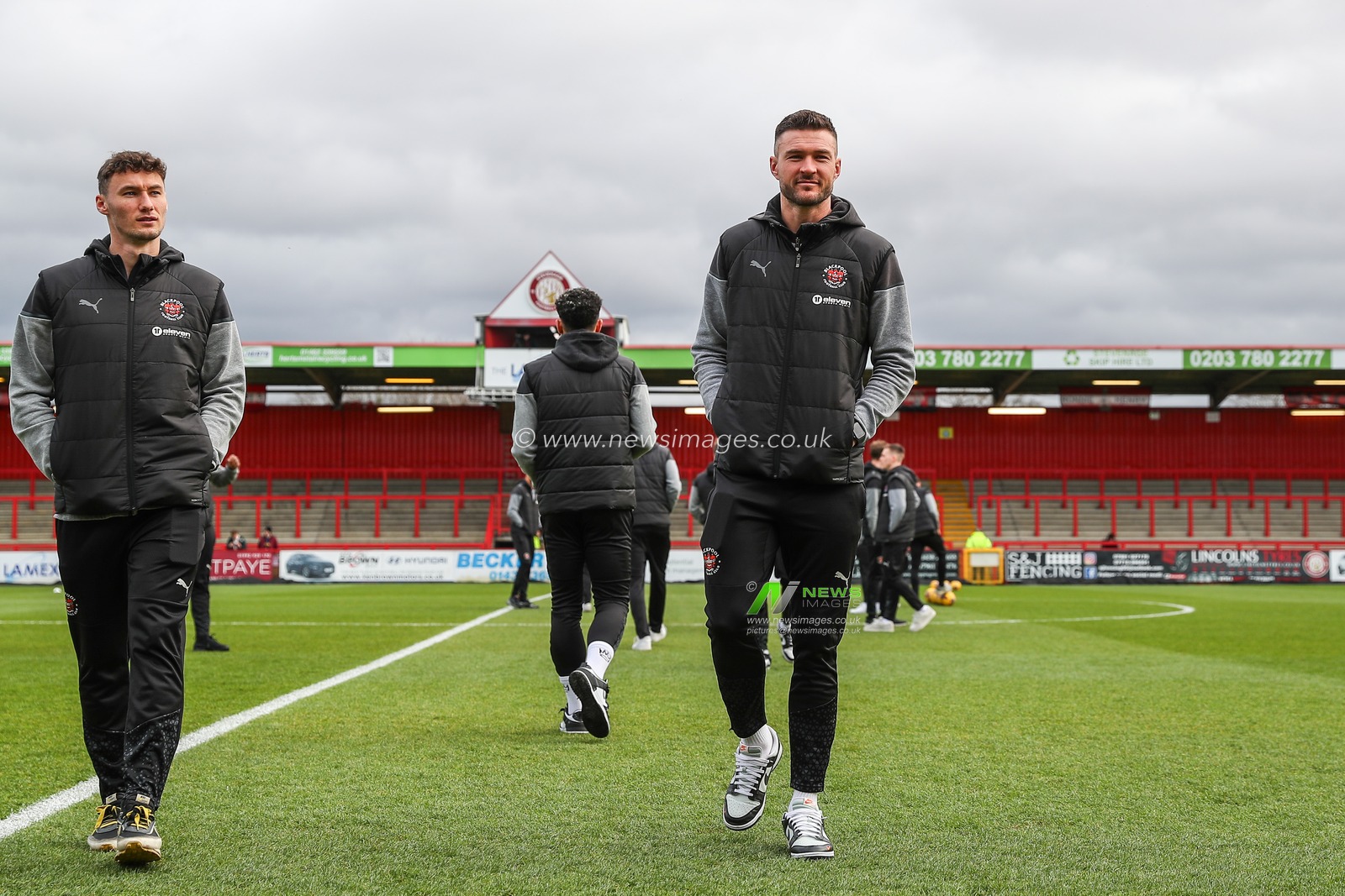 Richard O'Donnell #1 of Blackpool arrives ahead of the Sky Bet League 1 match Stevenage vs Blackpool at Lamex Stadium, Stevenage, United Kingdom, 3rd February 2024

(Photo by Gareth Evans/News Images)