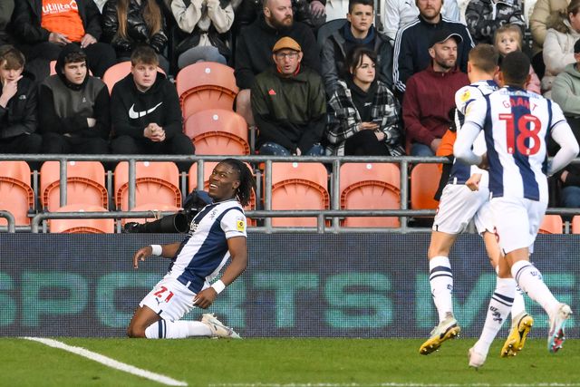 Sky Bet Championship Blackpool v West Bromwich Albion