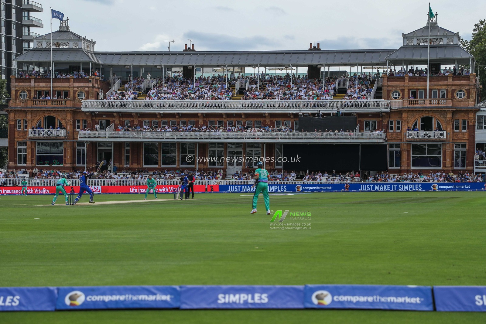 A general view of the pavilion at Lords Cricket Ground during the The Hundred match London Spirit Men vs Oval Invincibles at Lords, London, United Kingdom, 4th August 2024

(Photo by Izzy Poles/News Images)