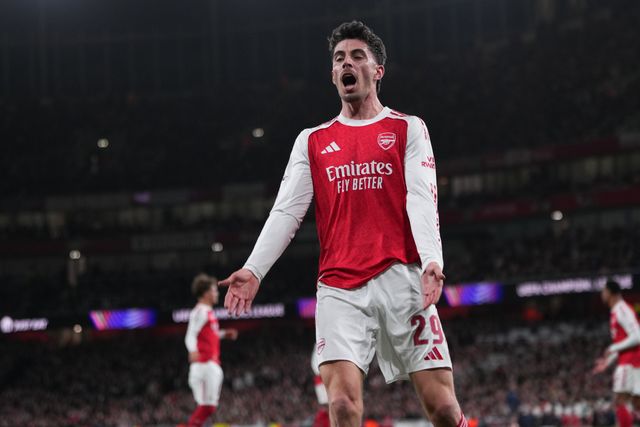UEFA Champions League Quarter Finals Arsenal v Sporting CP