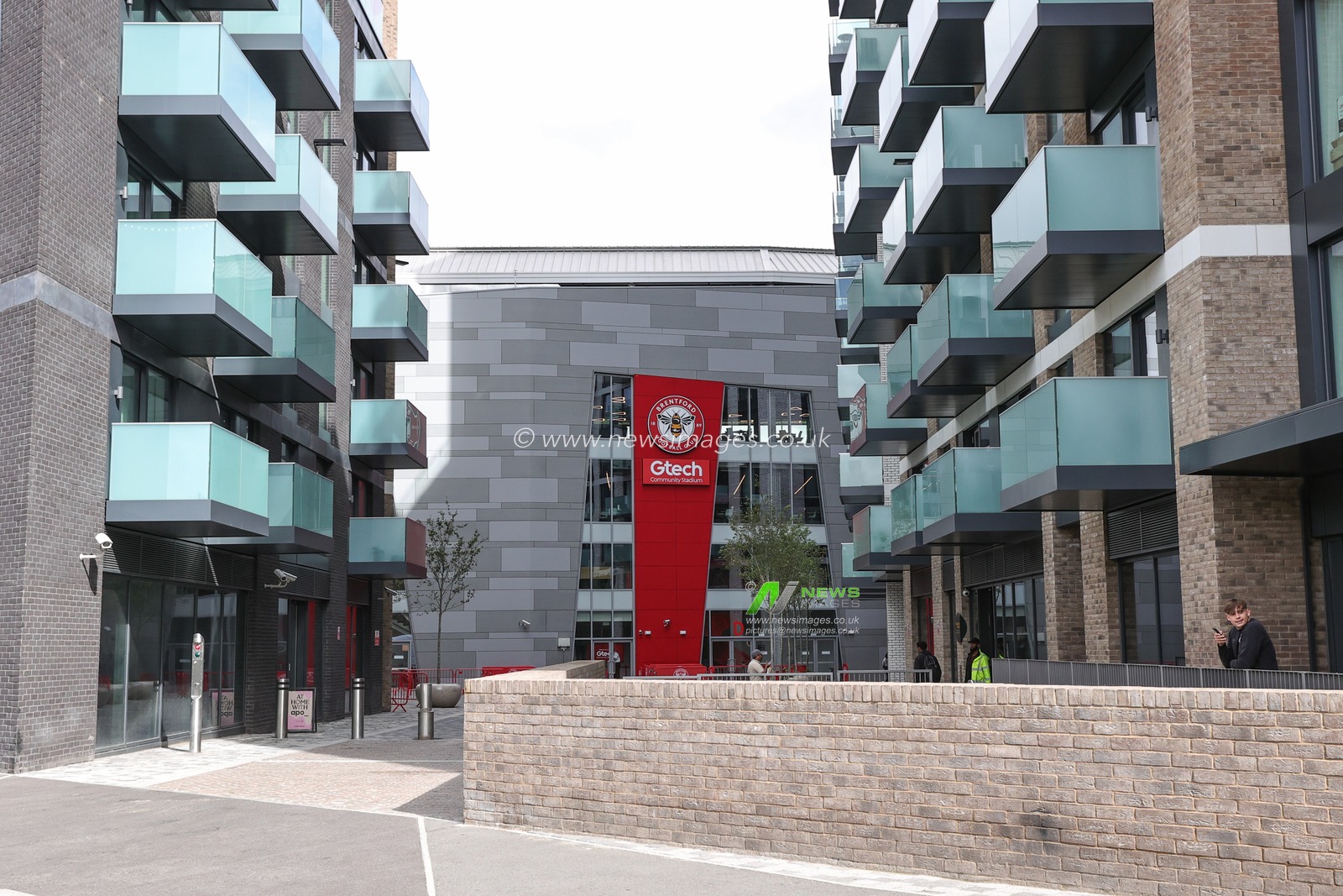 A general view of Brentford Community Stadium during the Premier League match Brentford vs Tottenham Hotspur at Brentford Community Stadium, London, United Kingdom, 13th August 2023

(Photo by Mark Cosgrove/News Images)
