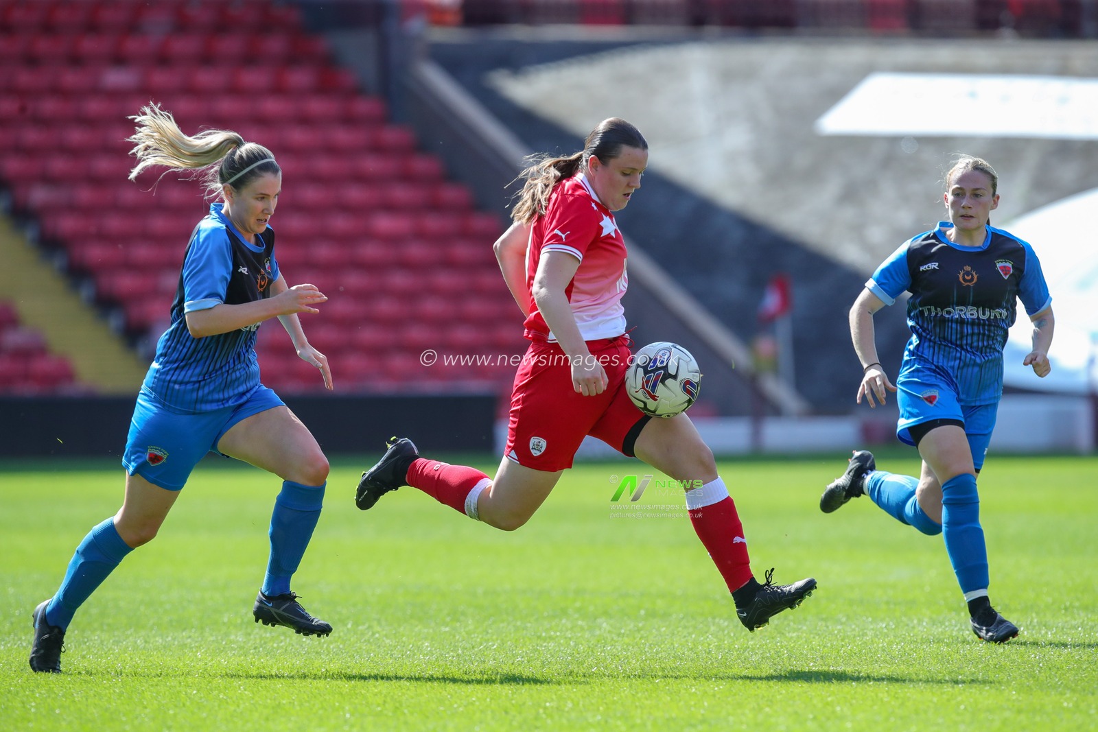 Images taken during the North East Regional Womenâ€™s Football League match Barnsley FC Women vs Alnwick Town Ladies at Oakwell, Barnsley, United Kingdom, 3rd September 2023

(Photo by James Heaton/News Images)