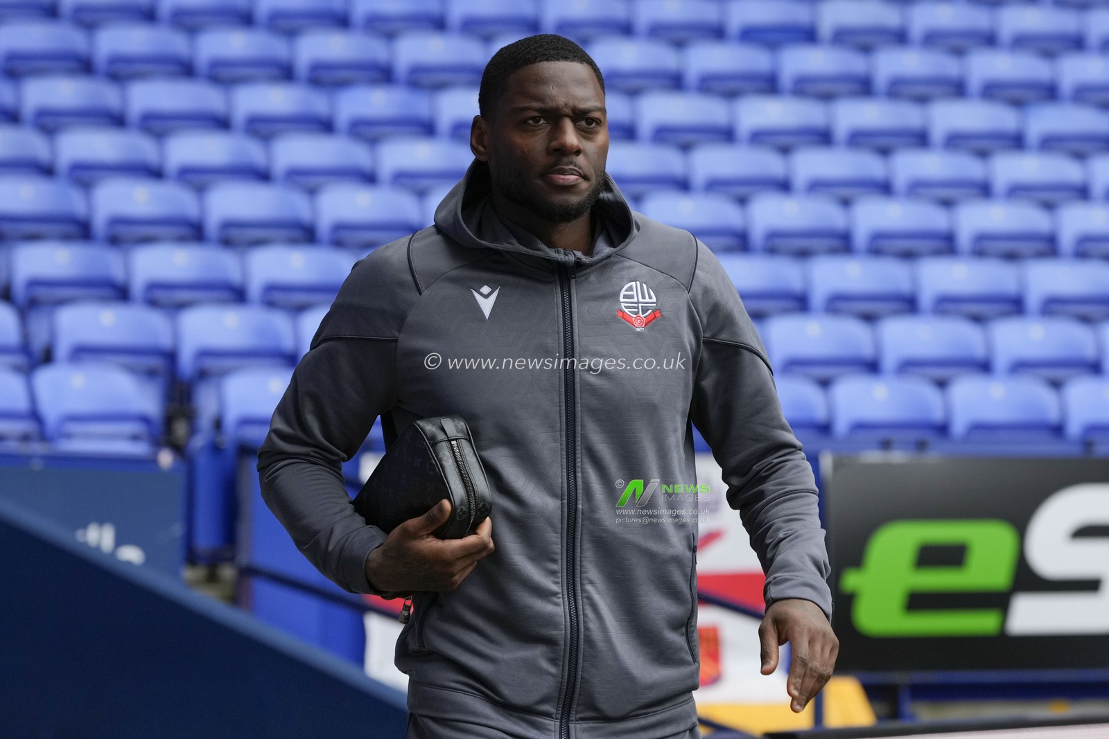 Ricardo Santos of Bolton Wanderers arrives at the stadium before the Sky Bet League 1 match Bolton Wanderers vs Cheltenham Town at Toughsheet Community Stadium, Bolton, United Kingdom, 13th January 2024

(Photo by Steve Flynn/News Images)