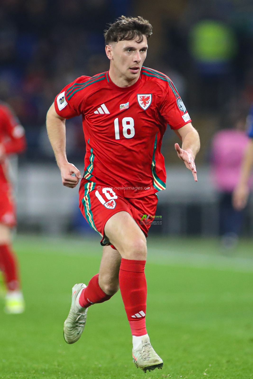 Mark Harris of Wales during the FIFA World Cup Qualifiers Group J match Wales vs Kazakhstan at Cardiff City Stadium, Cardiff, United Kingdom, 22nd March 2025

(Photo by Andrew Lewis/News Images)