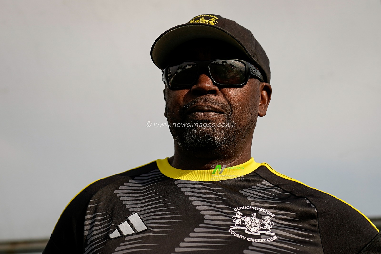 Gloucestershire head coach Mark Alleyne looks on during the County Championship Division Two Derbyshire v Gloucestershire at The Central Co-Op County Ground, Derby, United Kingdom on 26 April 2026

(Photo by Maynard Manyowa/News Images)