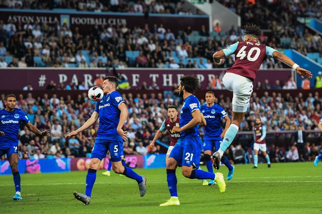 Premier League Football Aston Villa vs Everton