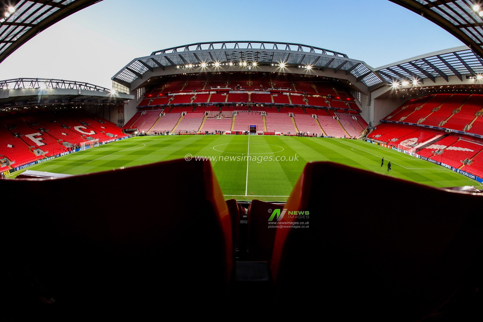 A general view of Anfield prior to the UEFA Champions League, League Phase MD5 Liverpool v Real Madrid at Anfield, Liverpool, United Kingdom, 27th November 2024

(Photo by Mark Cosgrove/News Images)