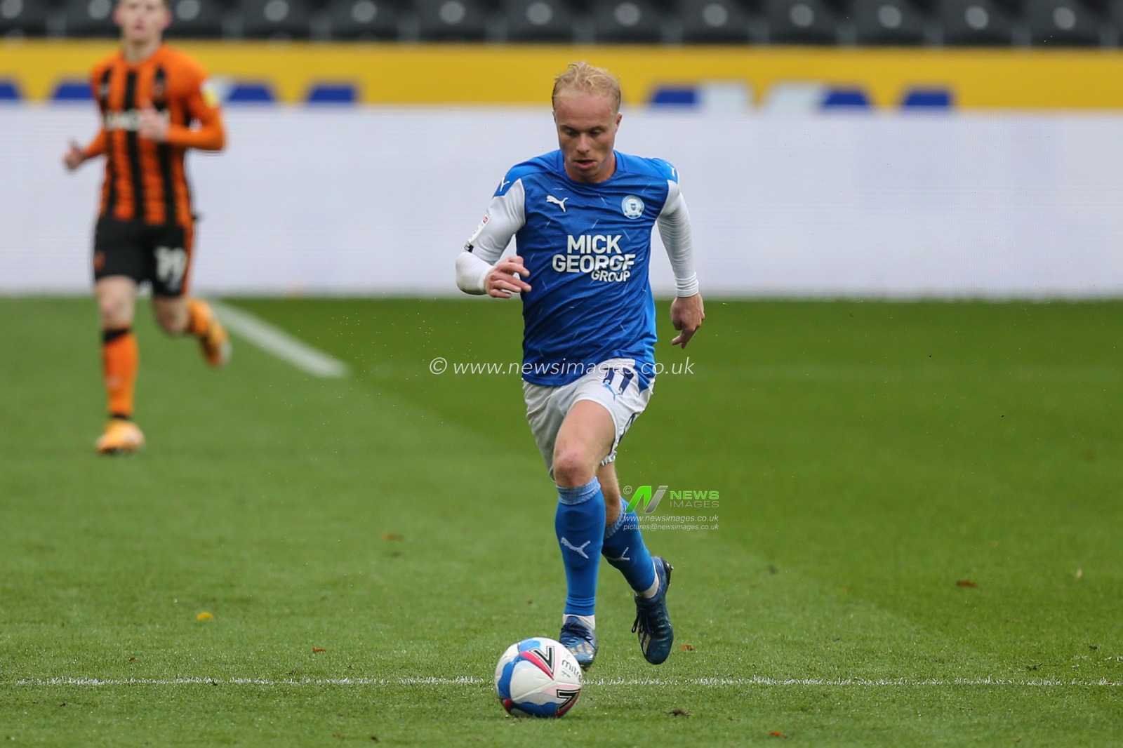 Ryan Broom (11) of Peterborough United during the game