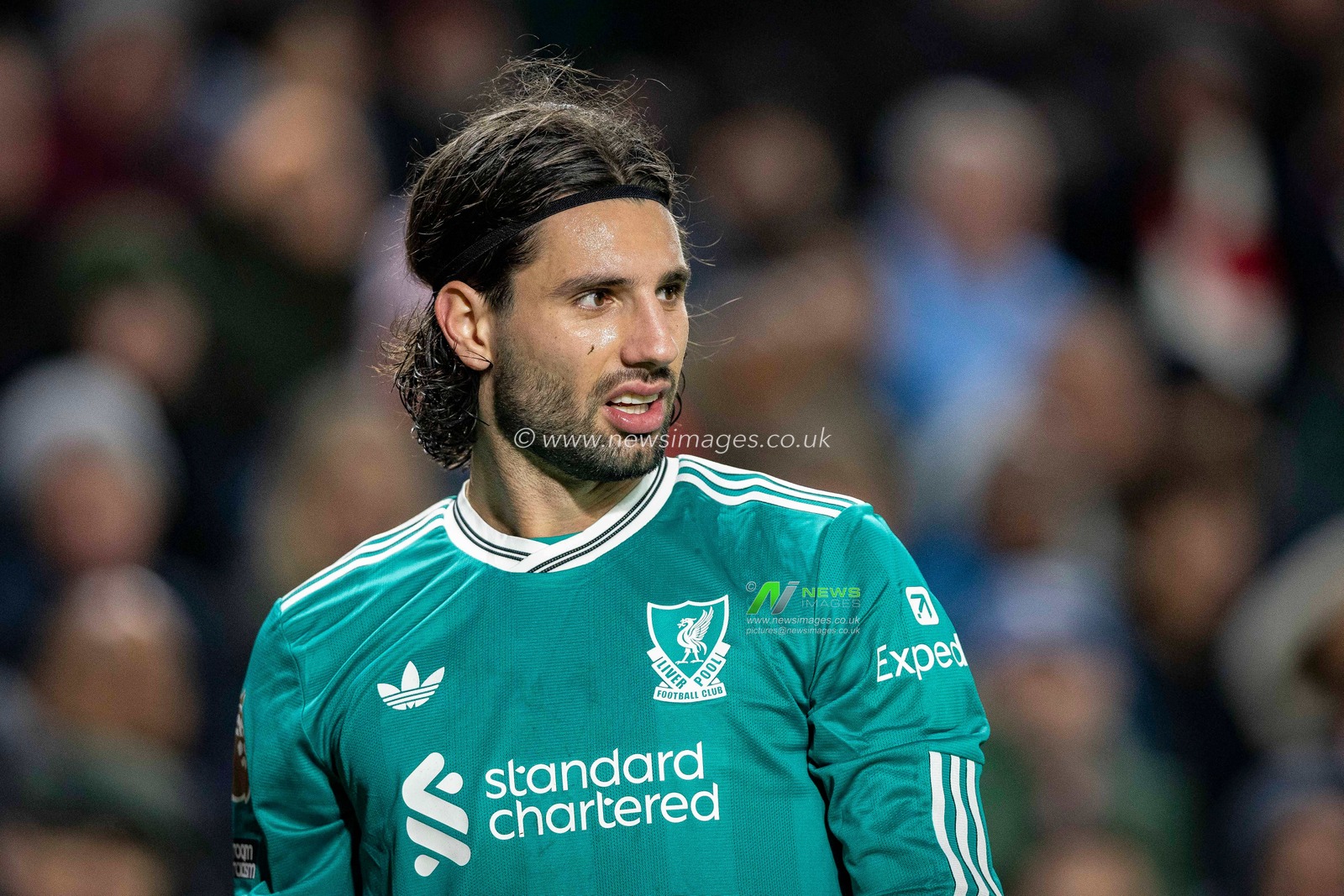 Dominik Szoboszlai of Liverpool during the Premier League match Brentford vs Liverpool at The Gtech Community Stadium, London, United Kingdom, 25th October 2025

(Photo by Ian Stephen/News Images)