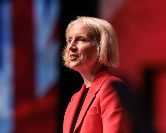 Emma Reynolds MP, Secretary of State for the Environment, Food and Rural Affairs addresses conference during the Labour Party Annual Conference 2025 Day 4 at ACC, Liverpool, United Kingdom, 1st October 2025

(Photo by Mark Cosgrove/News Images)