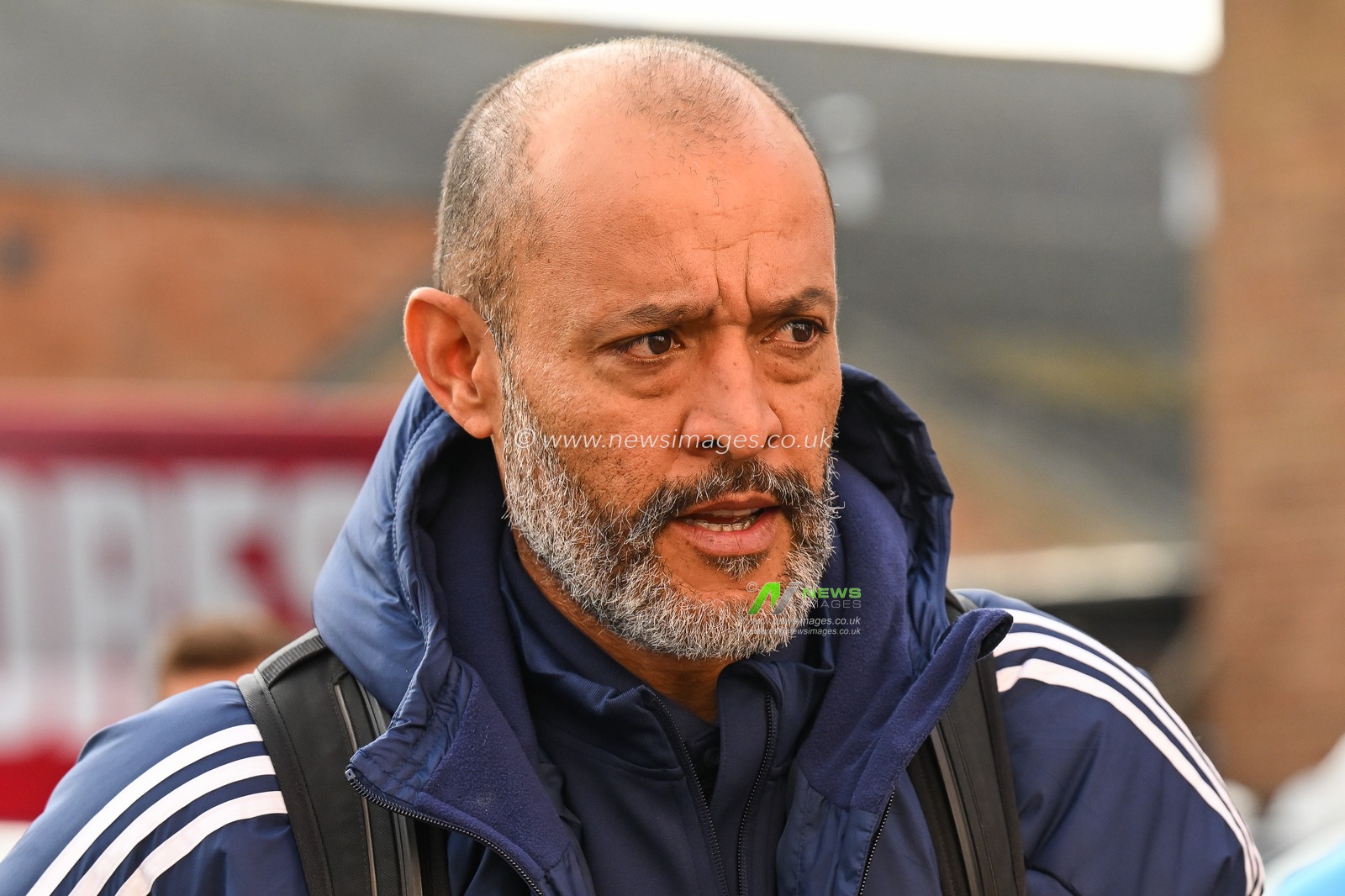 Nuno EspÃ­rito Santo Manager of Nottingham Forest arrives for his first game in charge ahead of the Premier League match Nottingham Forest vs Bournemouth at City Ground, Nottingham, United Kingdom, 23rd December 2023

(Photo by Craig Thomas/News Images)
