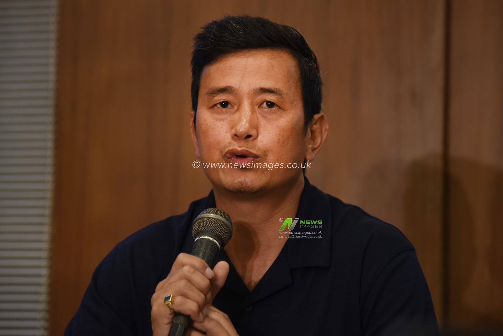 Former Indian footballer Bhaichung Bhutia addresses a press conference, in Kolkata, Friday, June 20, 2025,Photo by Debajyoti Chakraborty. Former India captain Bhaichung Bhutia on Friday made a scathing attack on the All India Football Federation (AIFF) leadership, calling the current administration under president Kalyan Chaubey a "circus" riddled with all-round mismanagement.

  Bhaichung Bhutia scathing attack on the All India Football Federation (AIFF) leadership, calling the current administration under president Kalyan Chaubey a "circus" riddled with all-round mismanagement. Chaubey hit back through an official statement, dismissing the allegations as Ã¢â‚¬Å“baselessÃ¢â‚¬Â and accusing Bhutia of Ã¢â‚¬Å“deliberately distorting the image of AIFFÃ¢â‚¬Â. In a no-holds-barred press conference, Bhutia said Indian football has been experiencing one of the worst phases in recent history -- both in performance and credibility -- under the stewardship of Chaubey. Ã¢â‚¬Å“The AIFF today is a circus. And when you put jokers in those positions, it's bound to become a circus,Ã¢â‚¬Â Bhutia said, pointing to the federation's inability to resolve the I-League championship impasse between Inter Kashi and Churchill Brothers.(Photo: Debajyoti Chakraborty/News Images)
