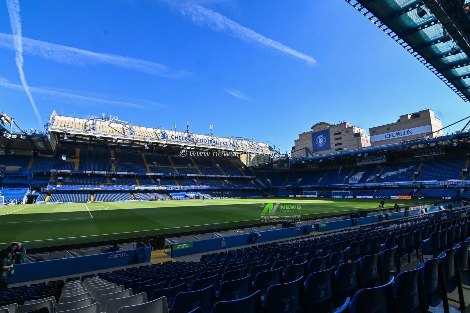 A general view inside of Stamford Bridge, home of Chelsea ahead of the Premier League match Chelsea vs Newcastle United at Stamford Bridge, London, United Kingdom, 27th October 2024

(Photo by Cody Froggatt/News Images)