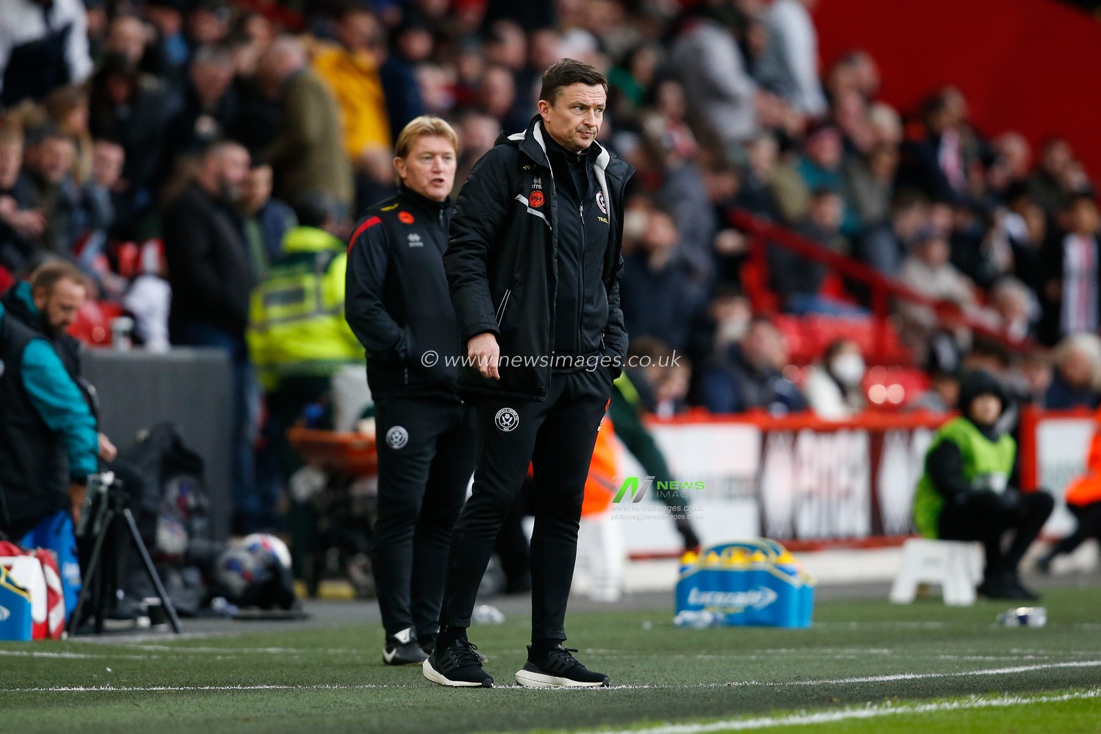 Paul Heckingbottom manager of Sheffield United during the Sky Bet Championship match Sheffield United vs Swansea City at Bramall Lane, Sheffield, United Kingdom, 11th February 2023

(Photo by Ben Early/News Images)