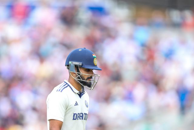 Akash Deep of India looks dejected following his dismissal during the 5th Rothesay Test Match Day 3 England vs India at The Kia Oval, London, United Kingdom, 2nd August 2025

(Photo by Izzy Poles/News Images)