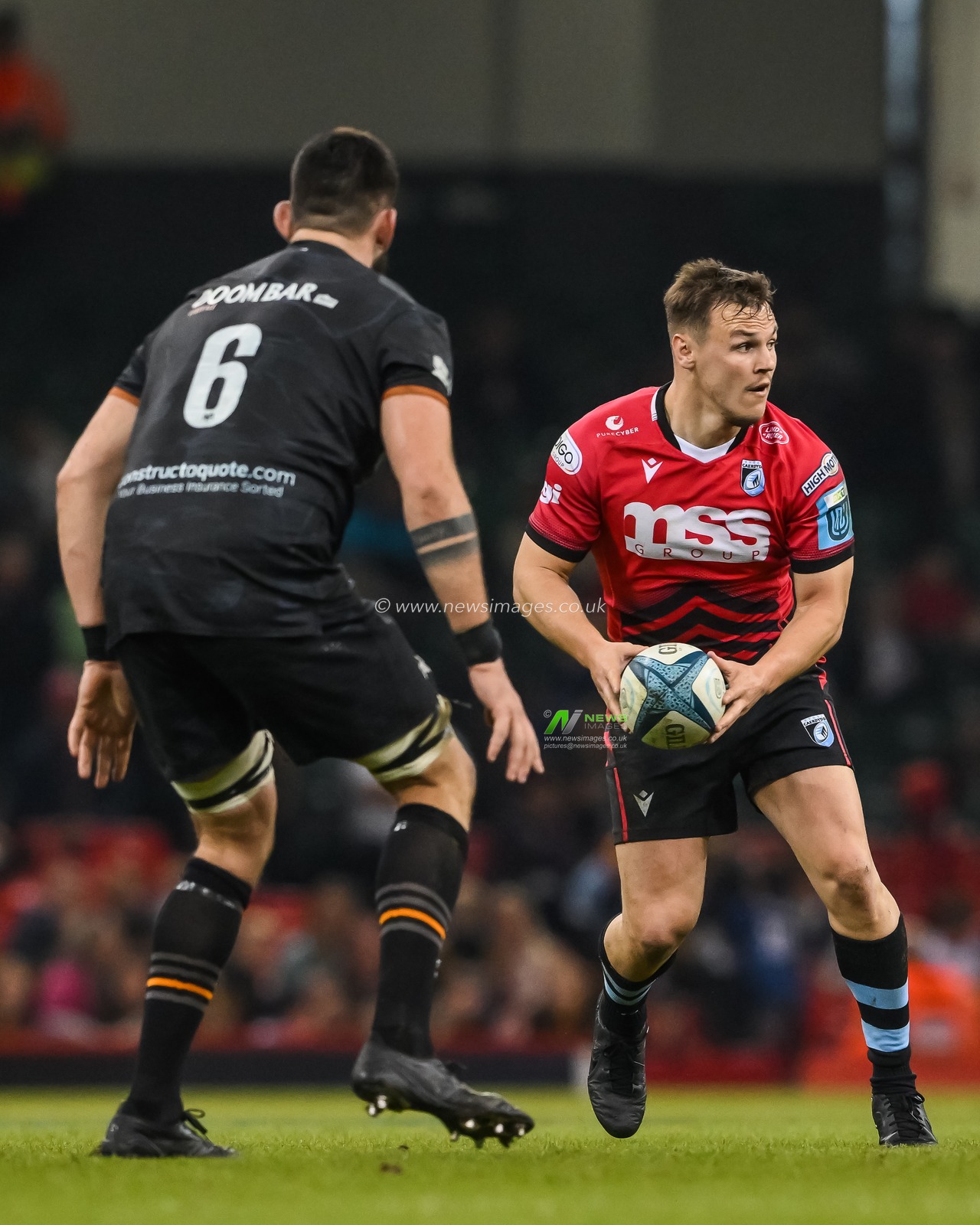 Jarrod Evans of Cardiff in action during the United Rugby Championship match Ospreys vs Cardiff Rugby at Principality Stadium, Cardiff, United Kingdom, 22nd April 2023

(Photo by Craig Thomas/News Images)