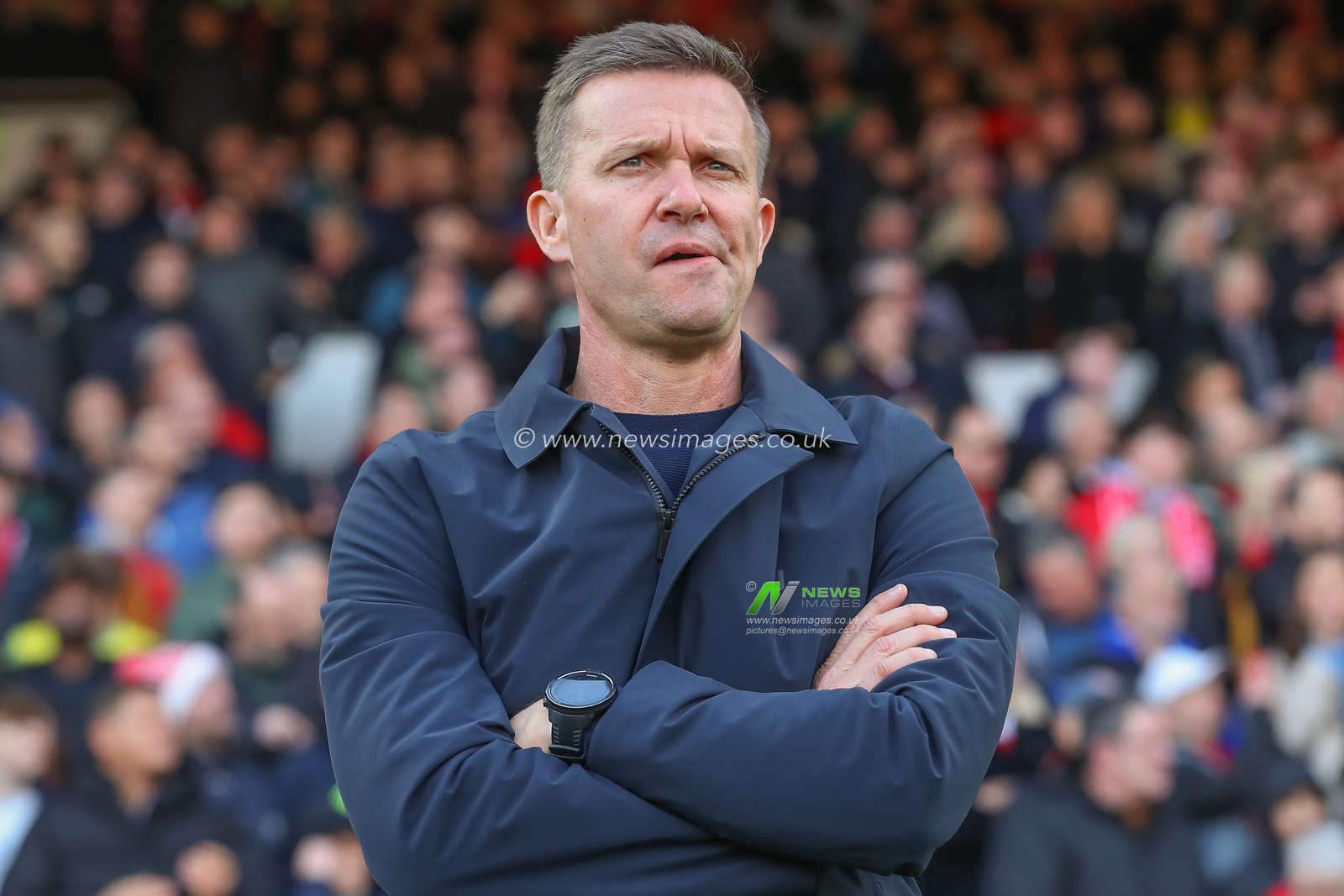 Jesse Marsch manager of Leeds United during the Premier League match Nottingham Forest vs Leeds United at City Ground, Nottingham, United Kingdom, 5th February 2023

(Photo by Gareth Evans/News Images)