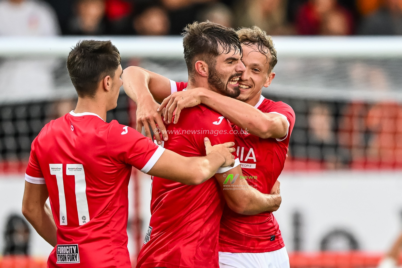 during the Pre-season friendly match Morecambe vs Blackpool at Mazuma Stadium, Morecambe, United Kingdom, 25th July 2023

(Photo by Craig Thomas/News Images)