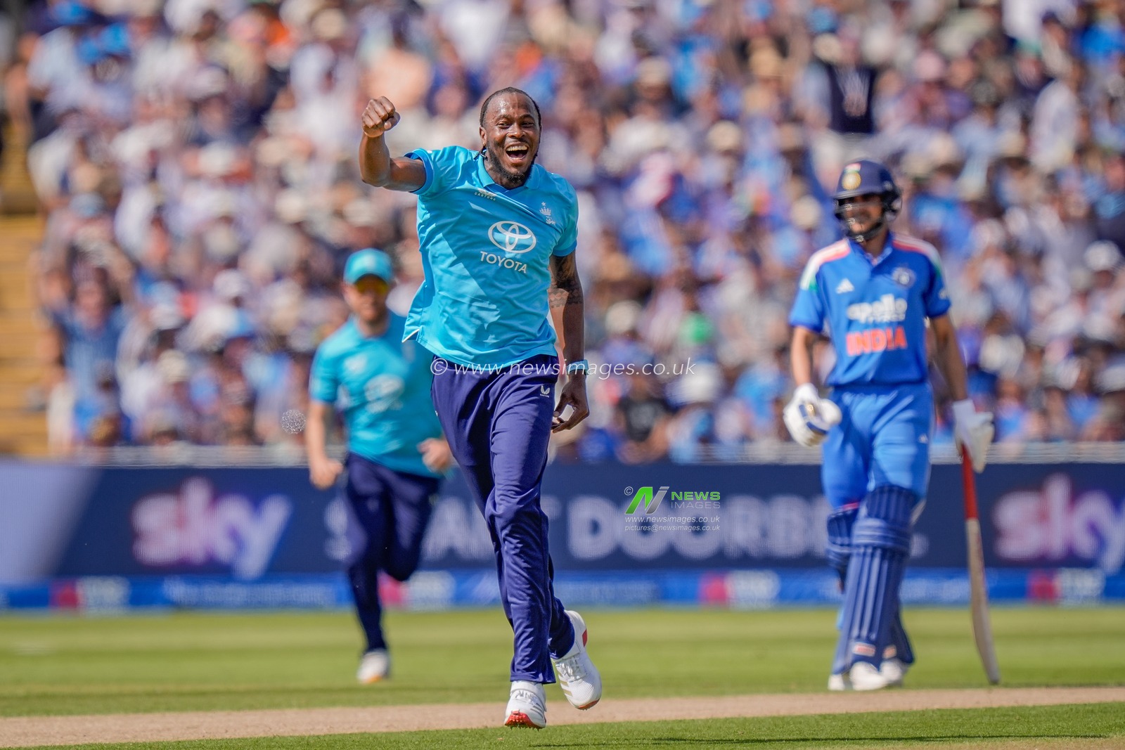 during the 1st Metro Bank ODI match England vs India at Edgbaston, Birmingham, United Kingdom on 14 July 2026

(Photo by Maynard Manyowa/News Images)
