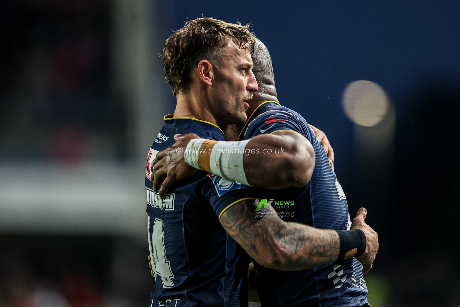 Maika Sivo of Leeds Rhinos celebrates his try during the Betfred Super League round 10 match Leeds Rhinos vs Wakefield Trinity at AMT Headingley Stadium, Leeds, United Kingdom on 01 May 2026

(Photo by Alfie Cosgrove/News Images)
