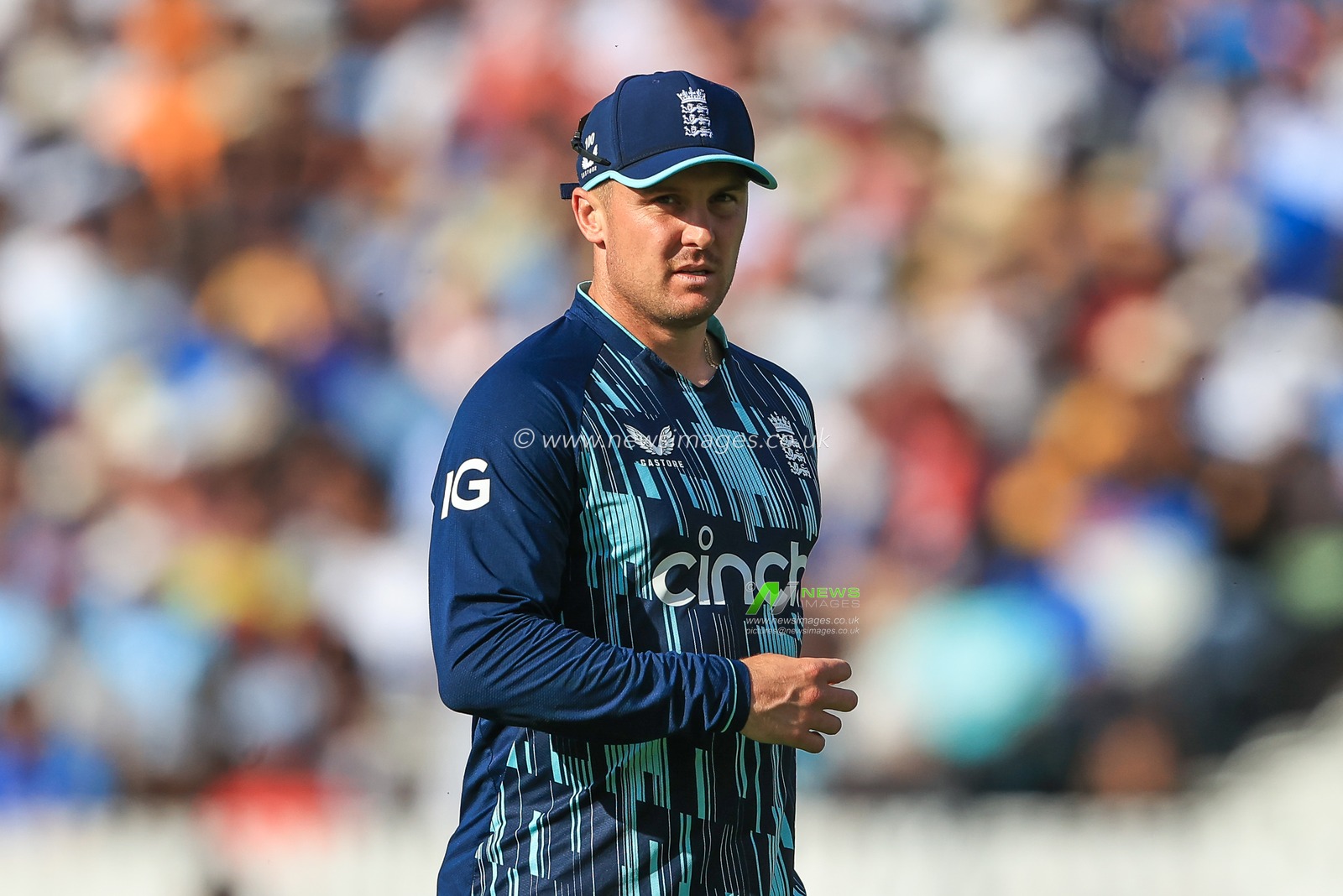 Jason Roy of England during the game