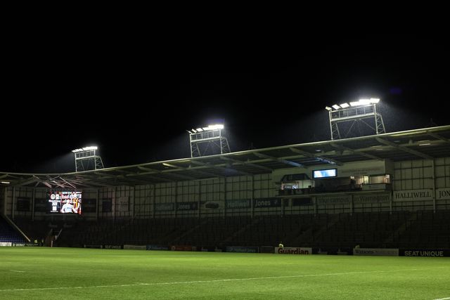 A general view of Halliwell Jones Stadium ahead of the Betfred Challenge Cup match Warrington Wolves vs Sheffield Eagles at The Halliwell Jones Stadium, Warrington, United Kingdom on 06 February 2026

(Photo by Alfie Cosgrove/News Images)