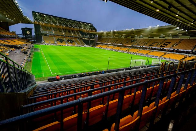 A general view of the pitch and stands during the Premier League match Wolverhampton Wanderers vs Aston Villa at Molineux, Wolverhampton, United Kingdom on 27 February 2026

(Photo by Maynard Manyowa/News Images)