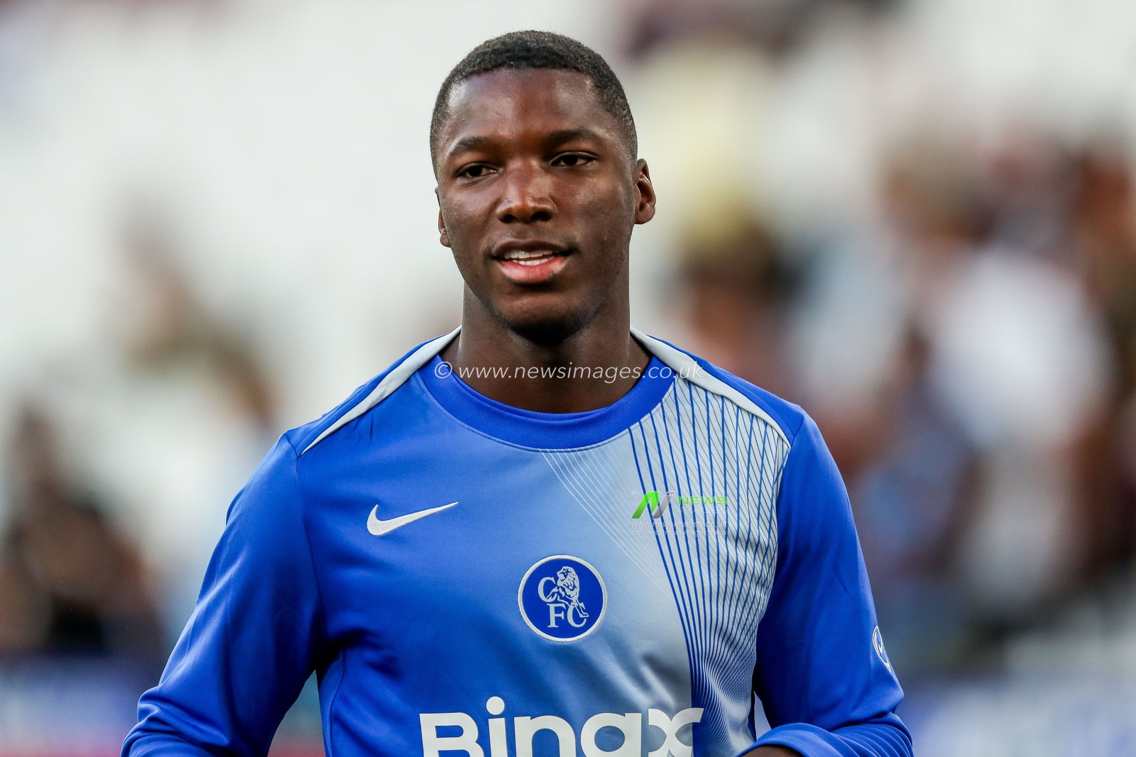 Moises Caicedo of Chelsea warms up prior to the Premier League match West Ham United vs Chelsea at London Stadium, London, United Kingdom, 22nd August 2025

(Photo by Izzy Poles/News Images)