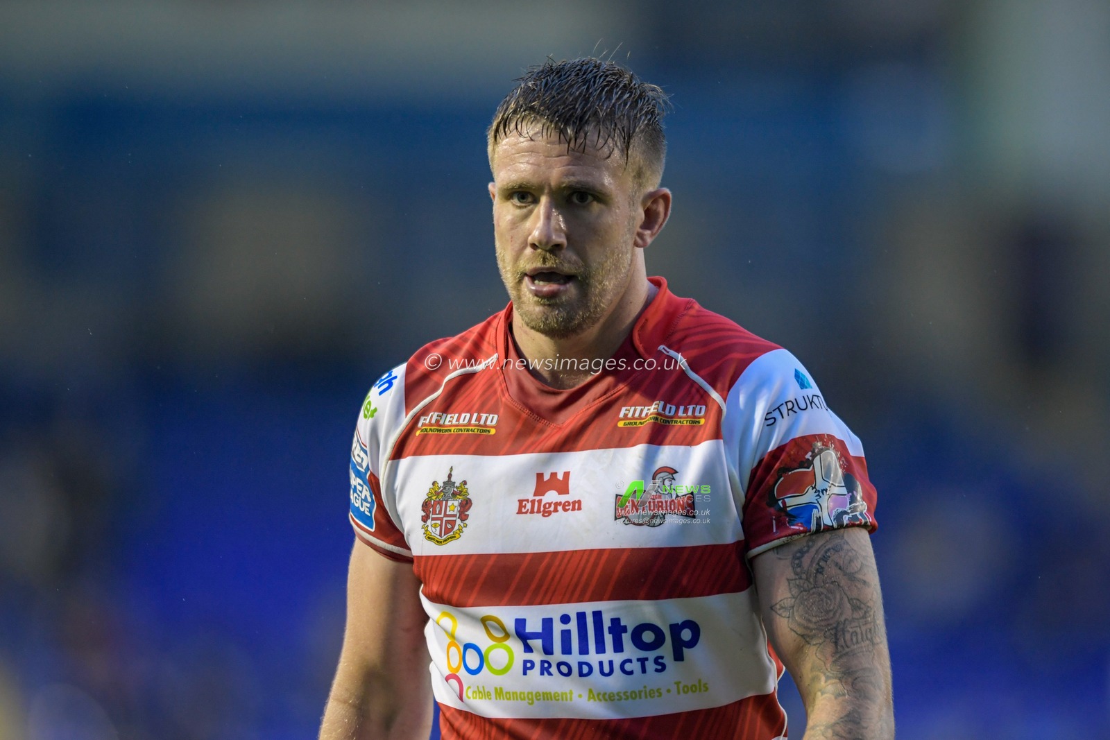 Ben Hellewell (11) of Leigh Centurions in action during the game