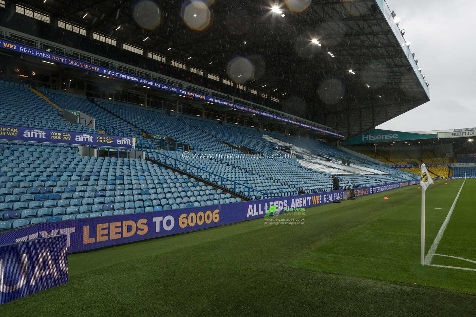 A general view of Elland Road ahead of the Premier League match Leeds United vs Tottenham Hotspur at Elland Road, Leeds, United Kingdom, 4th October 2025

(Photo by Richard Bierton/News Images)