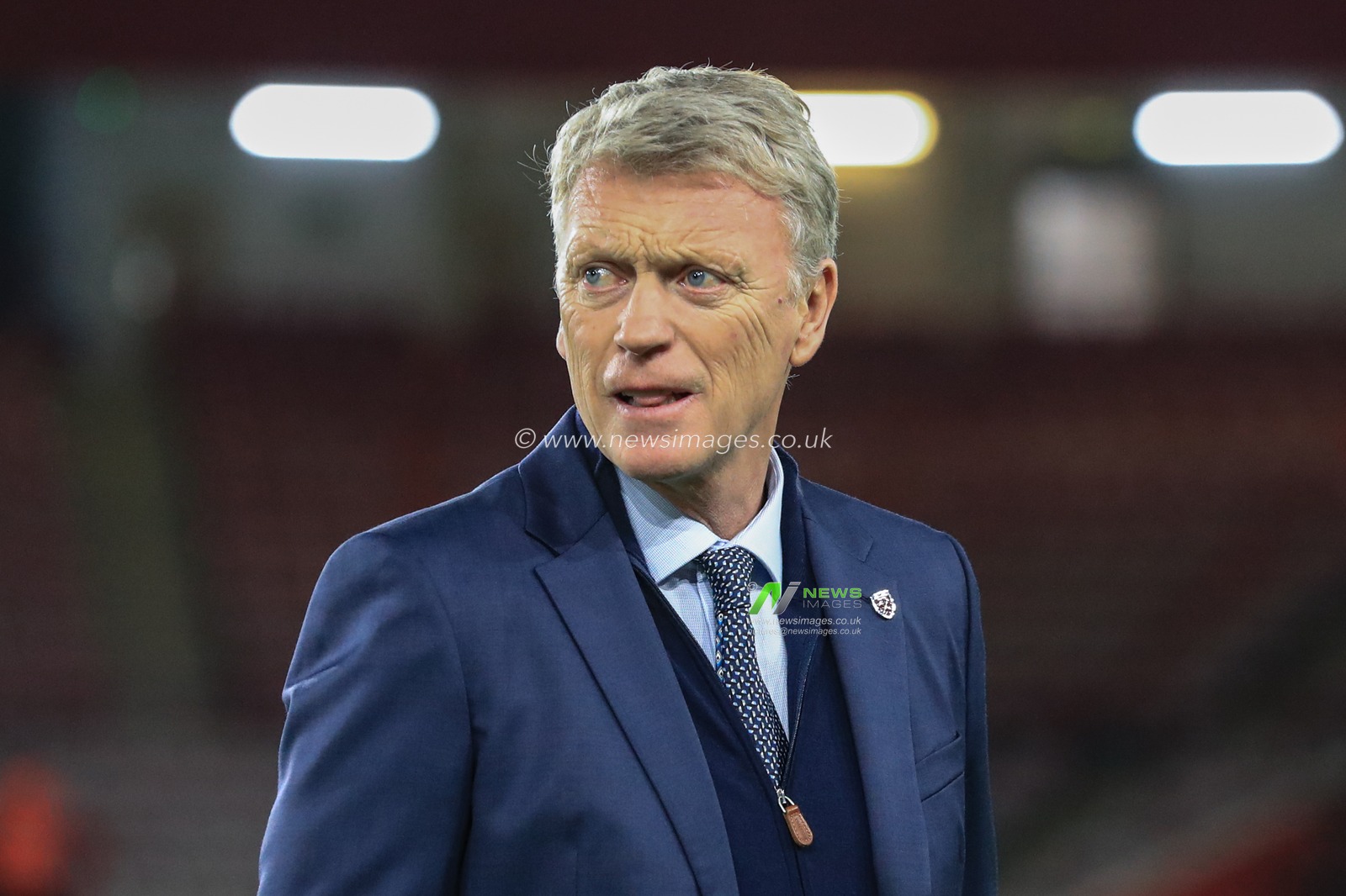 10th January 2020, Bramall Lane, Sheffield, England; Premier League, Sheffield United v West Ham United : David Moyes manager of West Ham United arrives at Bramall Lane 

Credit: Mark Cosgrove/News Images