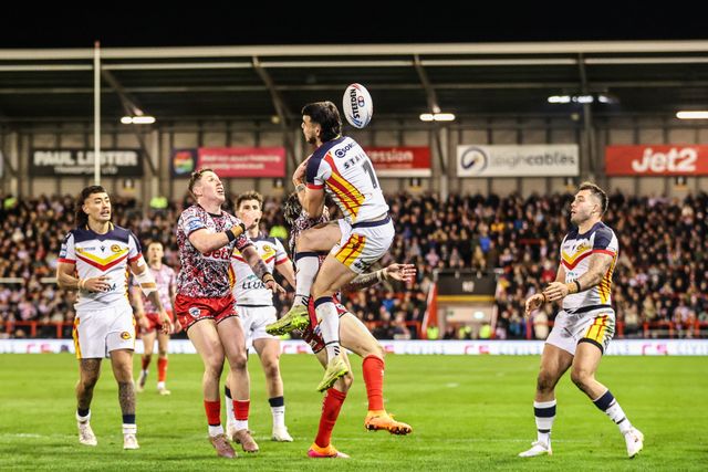 Betfred Super League Leigh Leopards vs Catalans Dragons