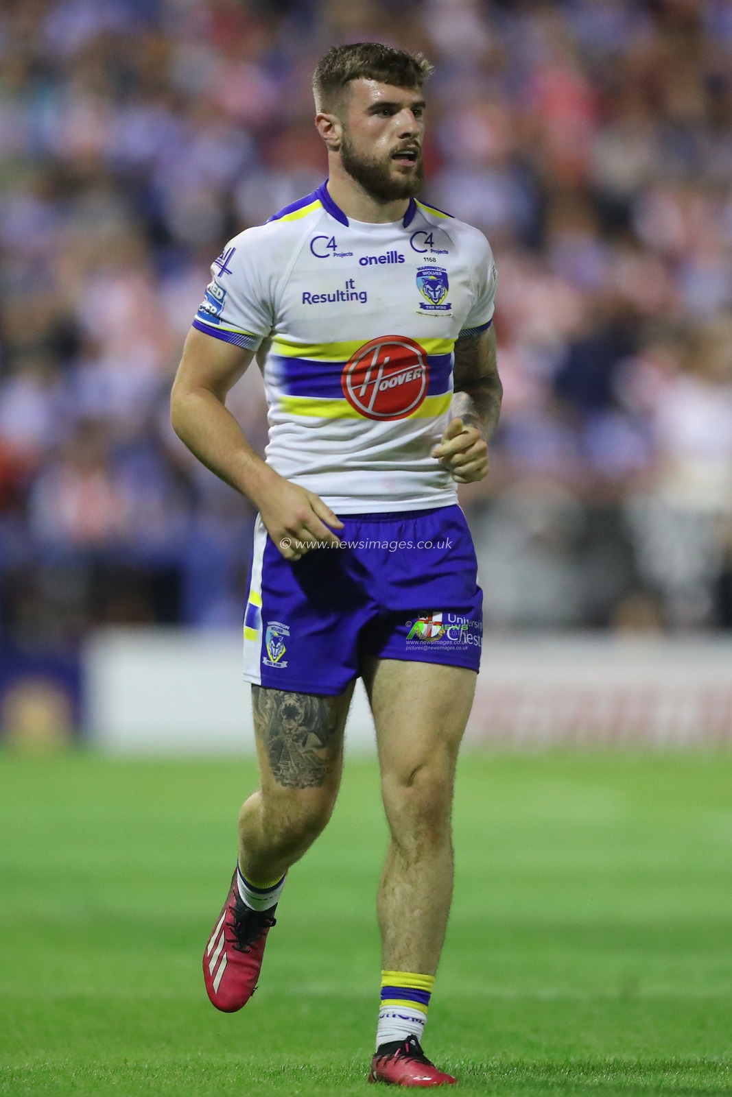 Connor Wrench #20 of Warrington Wolves during the Betfred Super League Round 26 match Warrington Wolves vs St Helens at Halliwell Jones Stadium, Warrington, United Kingdom, 15th September 2023

(Photo by Gareth Evans/News Images)