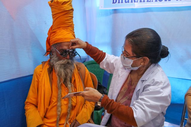India -Health-Free Eye Chake up Camp