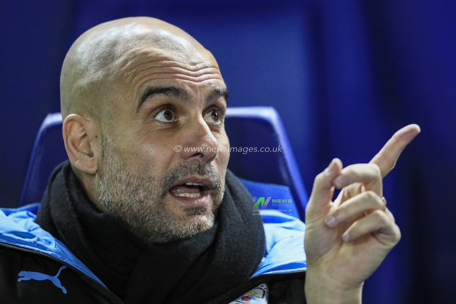 4th March 2020, Hillsborough, Sheffield, England; Emirates FA Cup FA Cup 5th Round, Sheffield Wednesday v Manchester City : Pep Guardiola manager of Manchester City