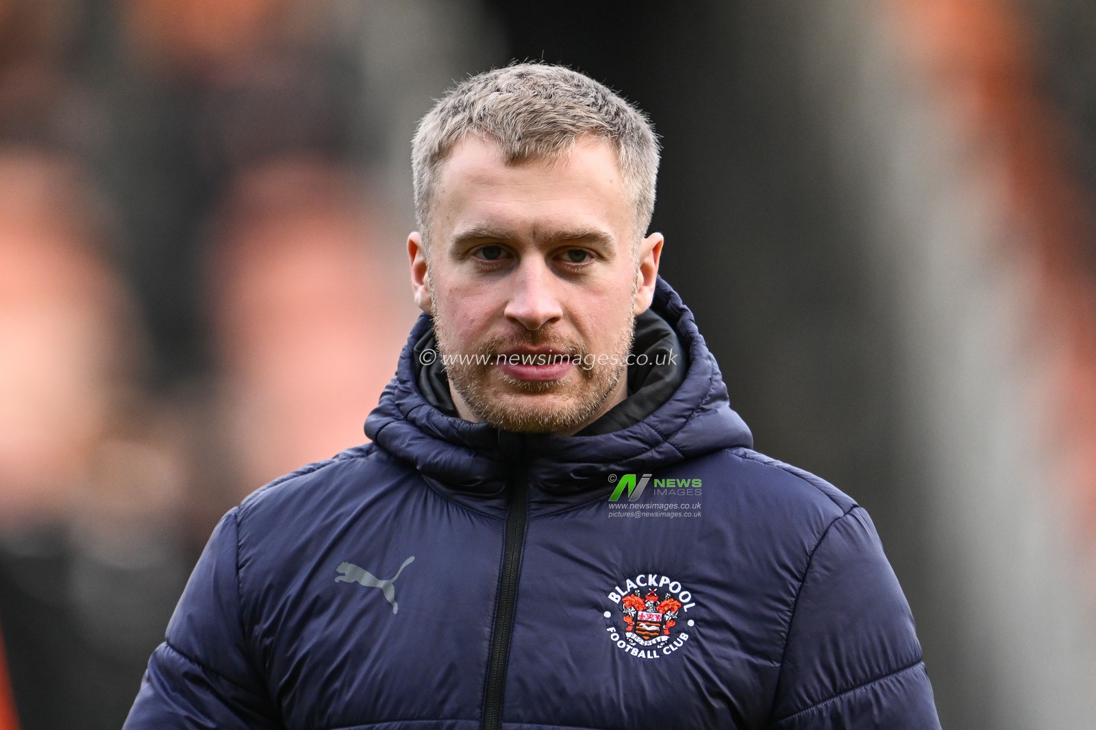 during the Sky Bet League 1 match Blackpool vs Charlton Athletic at Bloomfield Road, Blackpool, United Kingdom, 27th January 2024

(Photo by Craig Thomas/News Images)