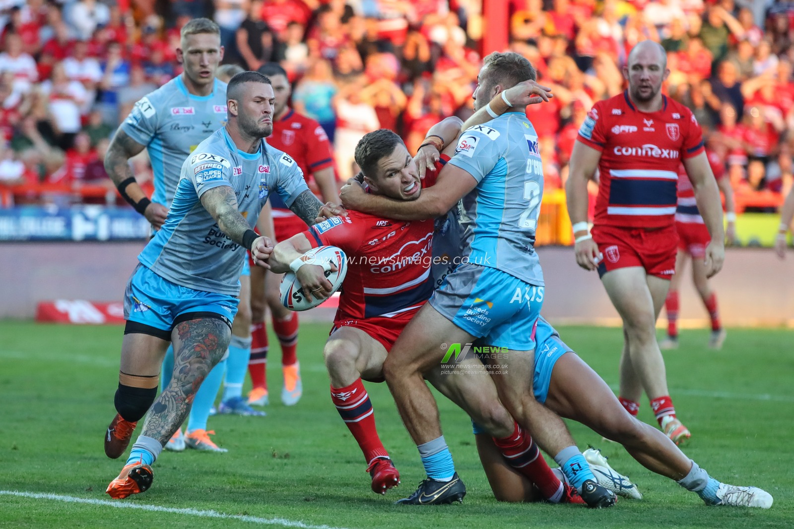 Betfred Super League Round 23 Hull KR v Leeds Rhinos