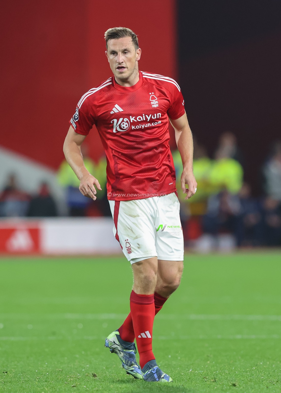 Chris Wood of Nottingham Forest during the Premier League match Nottingham Forest vs Crystal Palace at City Ground, Nottingham, United Kingdom, 21st October 2024

(Photo by Alfie Cosgrove/News Images)