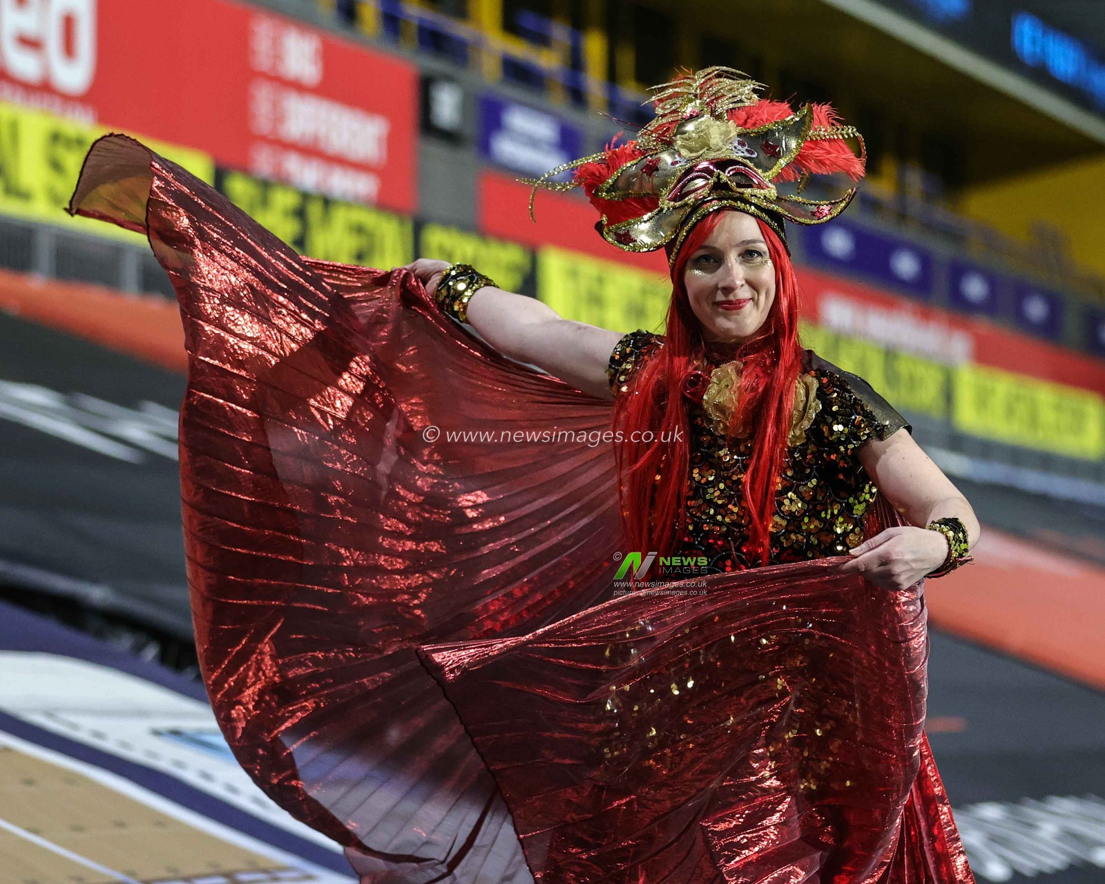 Pre-game entertainment during the Betfred Super League Round 2 match Huddersfield Giants vs Warrington Wolves at John Smith's Stadium, Huddersfield, United Kingdom, 24th February 2023

(Photo by Mark Cosgrove/News Images)