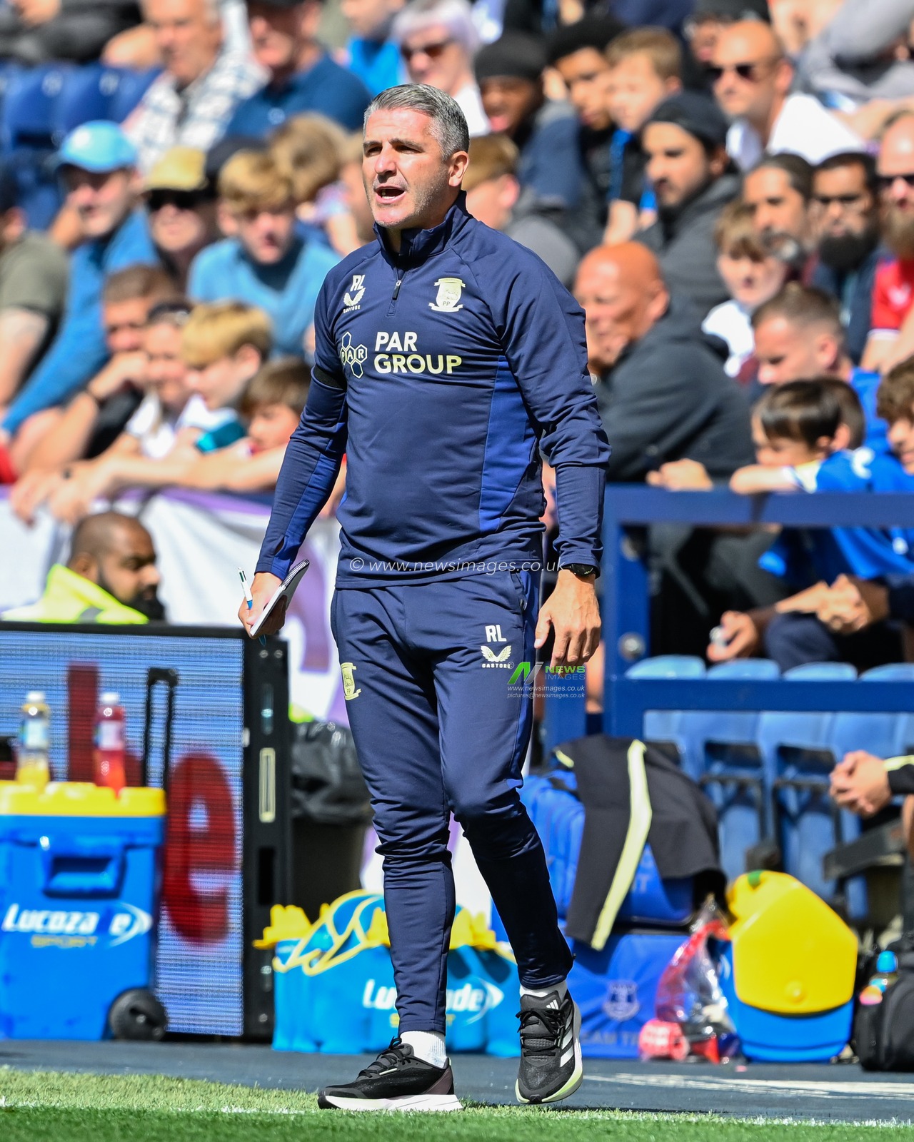 Ryan Lowe manager of Preston North End during the Pre-season friendly match Preston North End vs Everton at Deepdale, Preston, United Kingdom, 3rd August 2024

(Photo by Cody Froggatt/News Images)