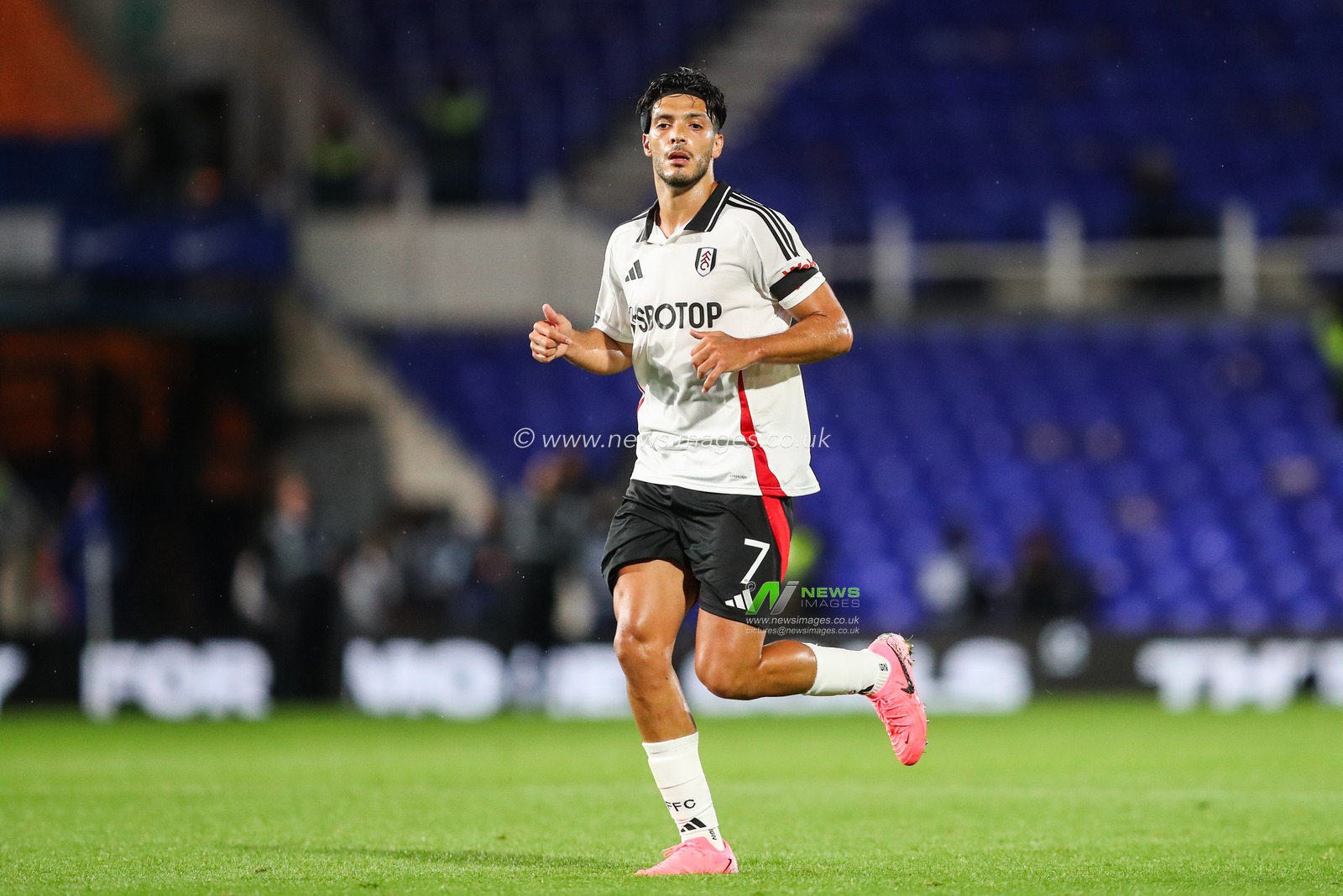 RaÃºl JimÃ©nez of Fulham during the Carabao Cup match Birmingham City vs Fulham at St Andrews, Birmingham, United Kingdom, 27th August 2024

(Photo by Gareth Evans/News Images)