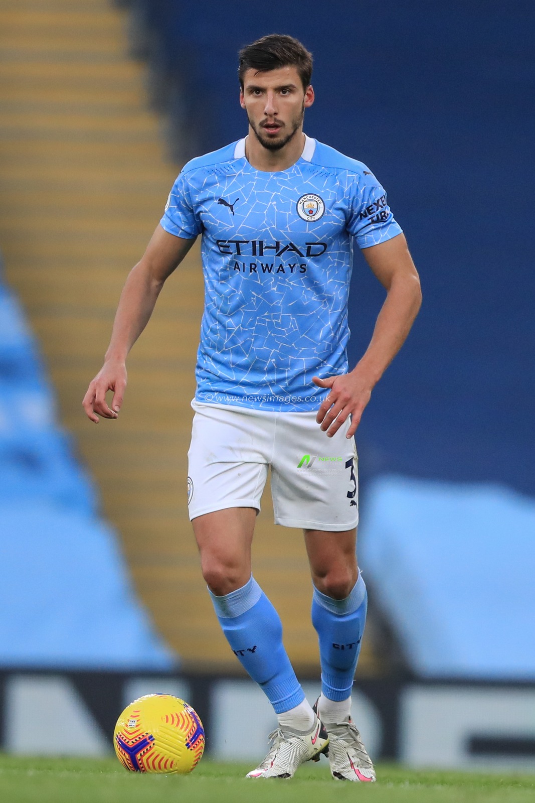 Ruben Dias #3 of Manchester City during the game