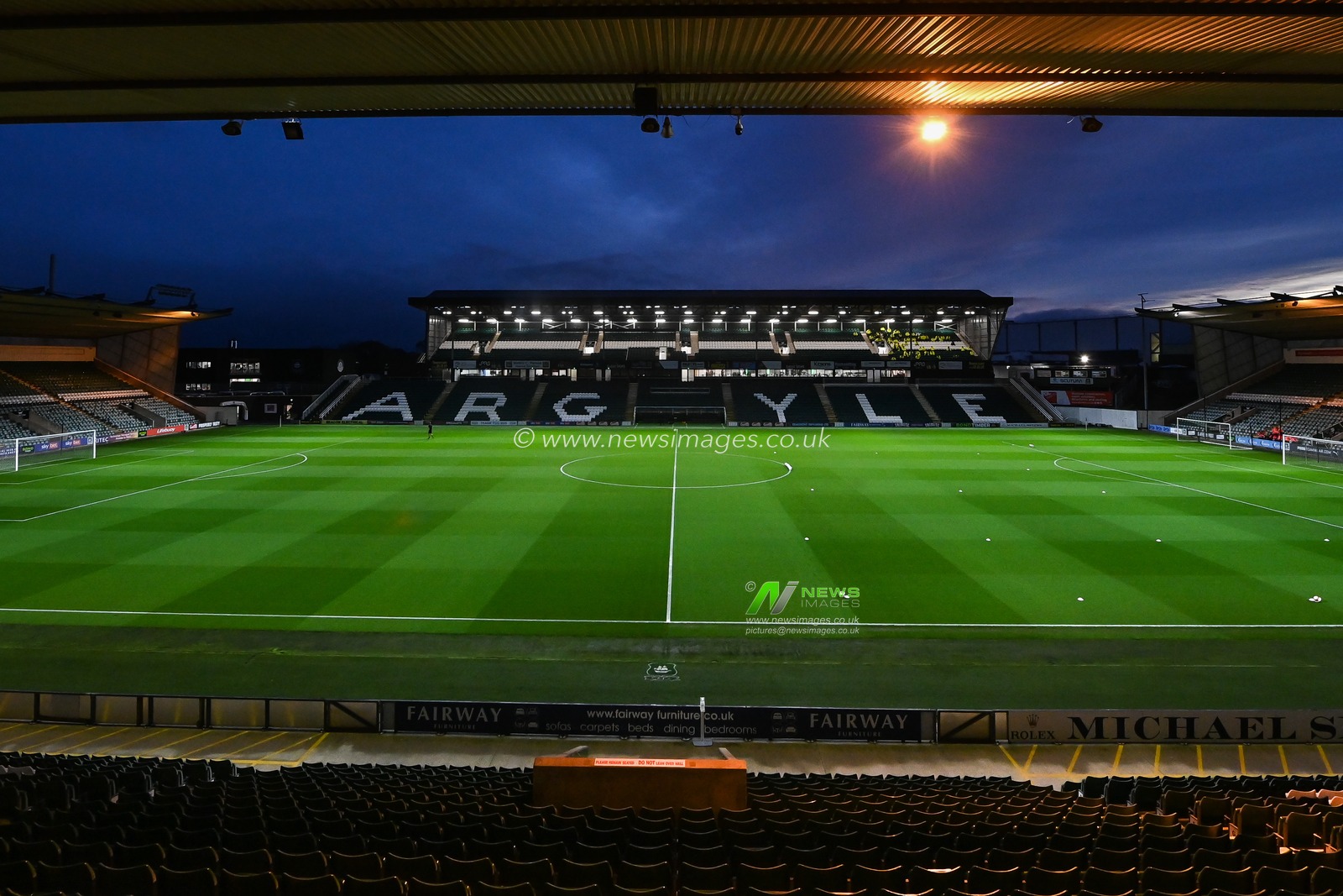 general view of Home Park, Home of Plymouth_Argyle